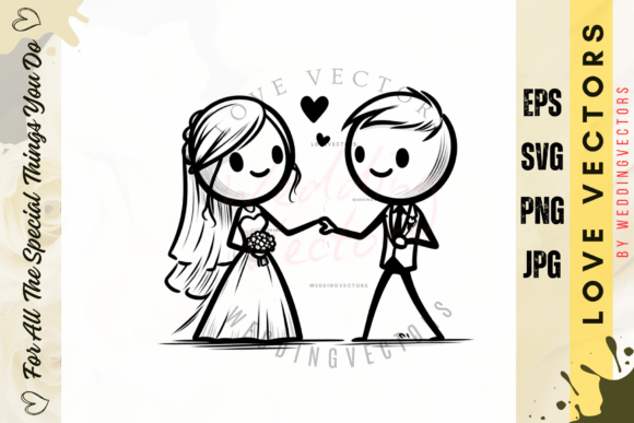 C3941: Crafting Timeless Romance in Every Vector