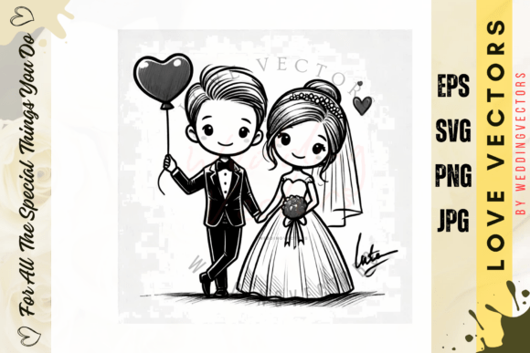 Capturing Forever: The Art of Wedding & Love Vectors