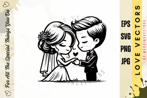 Elegant Wedding Vectors for Timeless Designs
